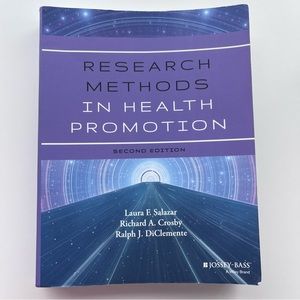 Research Methods in Health Promotion 2nd edition textbook